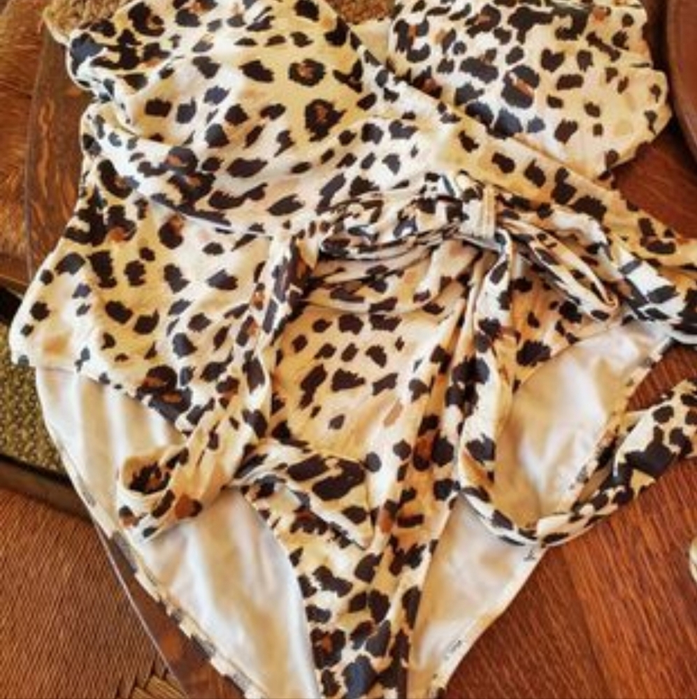 Aerie wrap one piece swimsuit